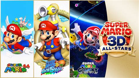 Super Mario 3d All Stars Brings Three Classic Mario Games To Switch In