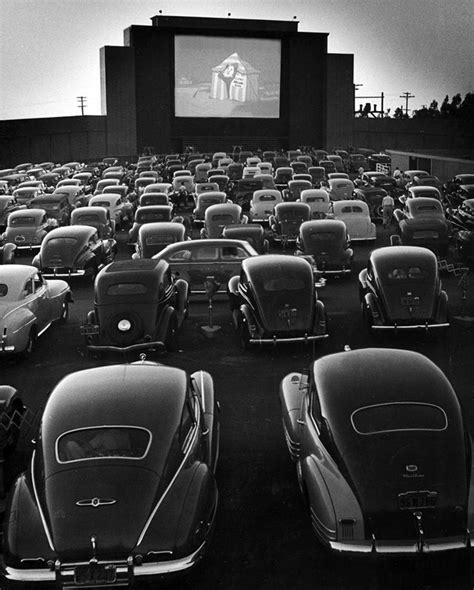 Loud mexican rap music played on private property behind the theater drowns out the sound from the movie. Drive-In Week: Vintage Photos of Drive-In Theaters