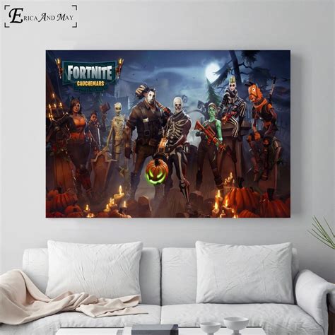 Fortnite 3d Battle Royale Game Poster And Print Canvas Art Painting