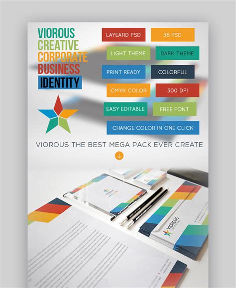 20 Corporate Brand Identity Packages Creative Designs 2021