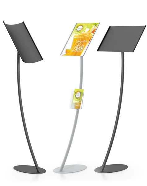 Eclipse Concave Pedestal Sign Stands This Sign Holder Is Available In