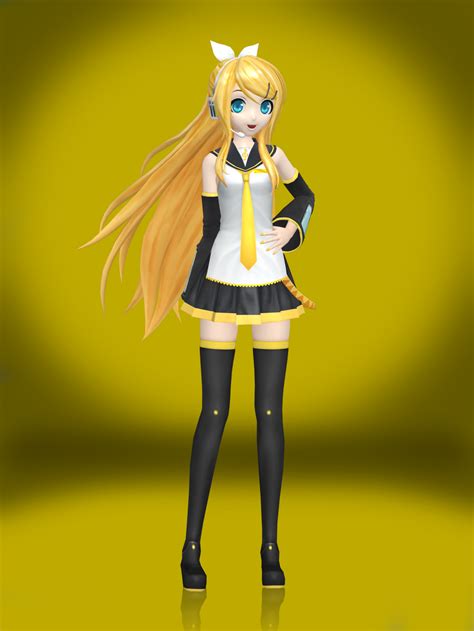 Kagamine Rin Future Style By Sticklove On Deviantart