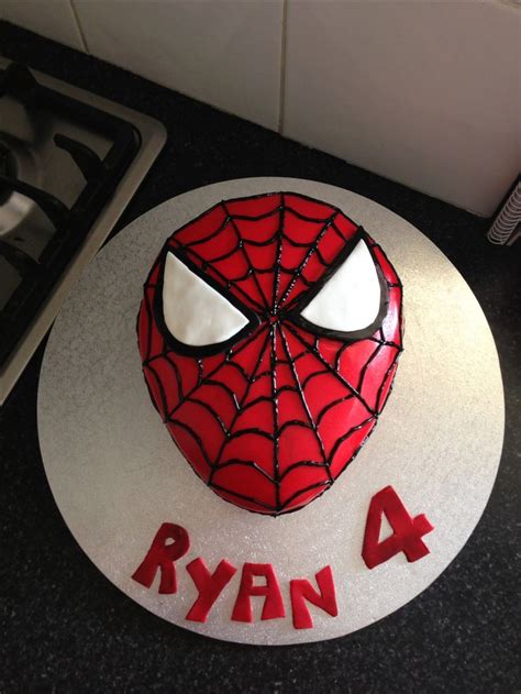 I have made a birthday cake for you myself, and then i had to call the firing squad for you are getting older day by day and year by year but no worries, just enjoy the cake and do not eat my portion please. Spider-Man themed birthday cake for my 4 year old boy | My cakes | Pinterest | Birthdays, Boys ...
