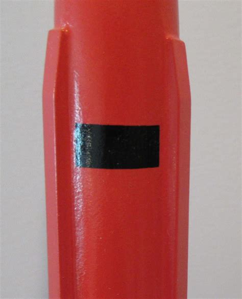 Model Rocket Building Estes Orange Bullet Part Decals