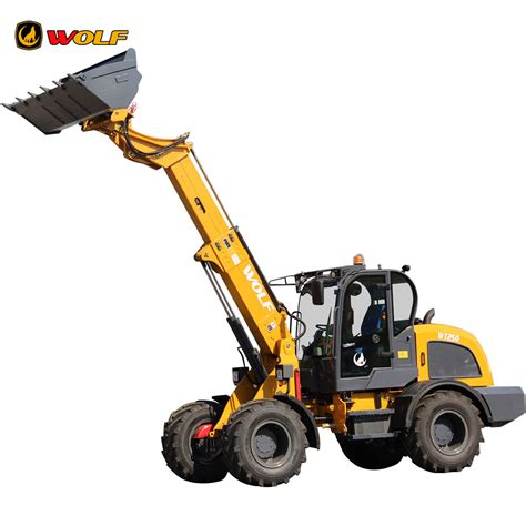 Wolf New Wl825t Telescopic Mini Wheel Loader For Agriculture China