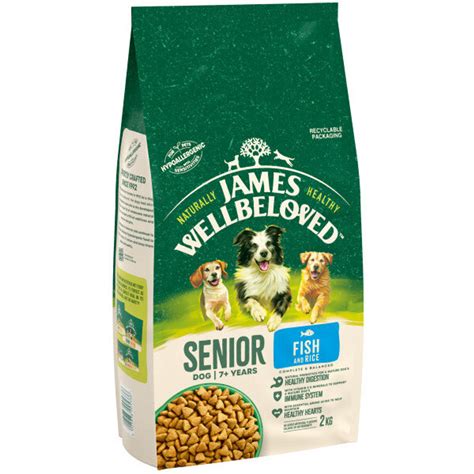 James Wellbeloved Senior Fish And Rice Dog Food Wormers Direct