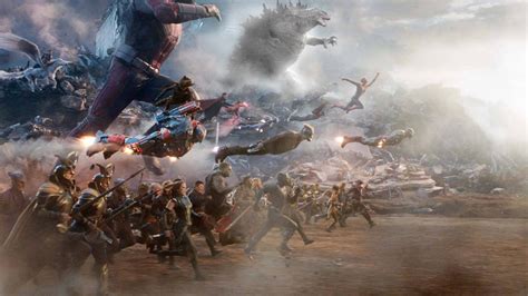 Avengers Endgame With Godzilla By Dalandan666 On Deviantart