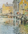 Childe Hassam (1859-1935) , The Smelt Fishers, Cos Cob, Connecticut ...