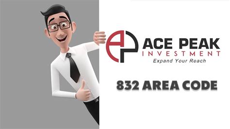 832 Area Code Ace Peak Investment Youtube