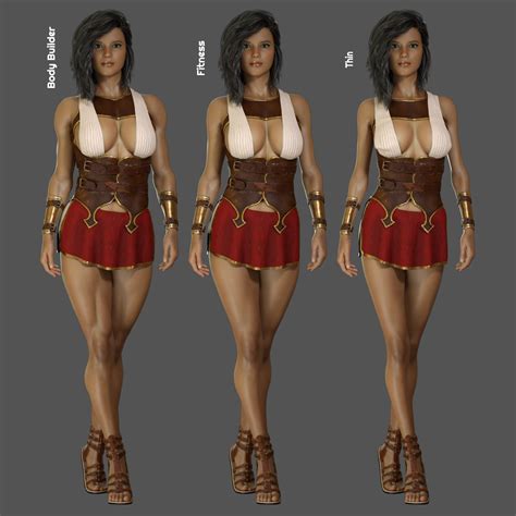 Exnem Dforce Roman Outfit For Genesis 8 Female