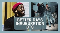 BETTER DAYS LIVE (ft. Justin Timberlake) | Inauguration Performance ...