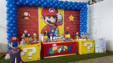 Mario Bros Bday Candy Bar Super Mario Bros Birthday Party Third