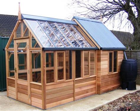 Greenhouse Shed Combinations Gabriel Ash Greenhouse Shed