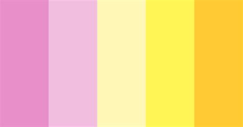 Pink Yellow Duck Color Scheme Pink