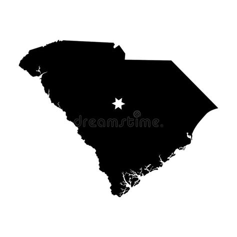South Carolina Outline Map Stock Illustrations 1 176 South Carolina Outline Map Stock