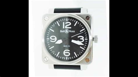 Bell And Ross Br01 92 Aviation Type Military Spec Automatic Stainless Steel Watch Youtube
