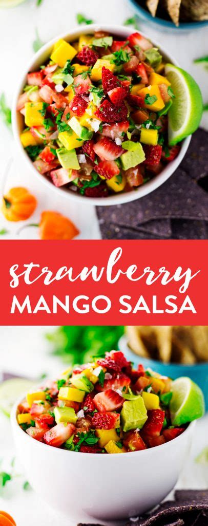 Strawberry Mango Salsa Recipe A Simple Pantry