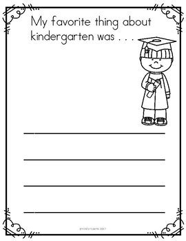 Imagine your class is on a field trip to the zoo and one of the. End of the school year writing prompt- Kindergarten by ...