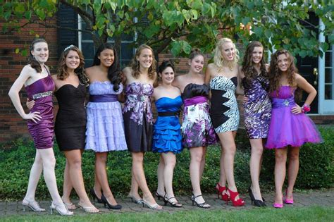Striking A Pose — Pictures A Tradition Of Homecoming Dance Hartland