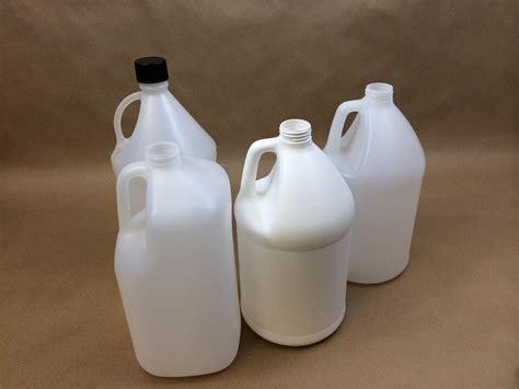 One Gallon Round Plastic Jugs | Yankee Containers: Drums, Pails, Cans ...