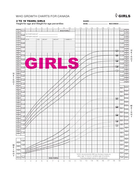 Height Weight Chart - 6 Free Templates in PDF, Word, Excel Download