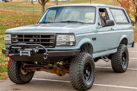 Modified 1996 Ford Bronco Xl For Sale On Bat Auctions Closed On