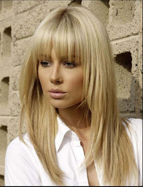 Full Fringe Hairstyles Messy Hairstyles Womens Hairstyles Hairstyle