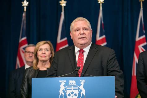 Premier doug ford announced on monday that the ontario government is imposing a provincewide shutdown that will go into effect on dec. Doug Ford to make announcement in Brampton today