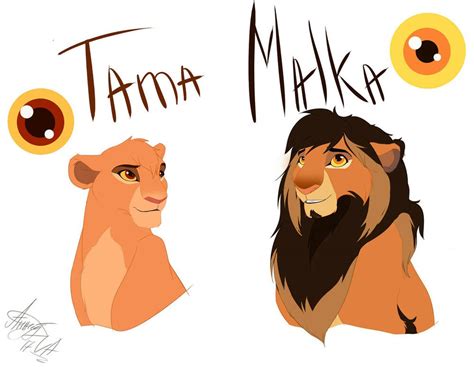 Malka And Tama By Vishenkaart On Deviantart