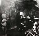 Kirchner & Erna Schilling in his Berlin studio. 1911. Notice the ...