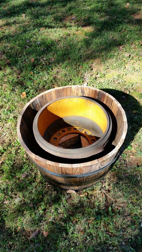Adding a fire pit is one of the best things you can do to enhance your backyard or patio. Pin on Whiskey Barrel Fire Pit