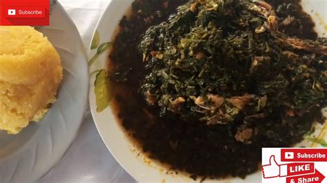 A special way to prepare afang soup with. How to make vegetable (pumpkin leaves) soup with the mixture of water leave - YouTube