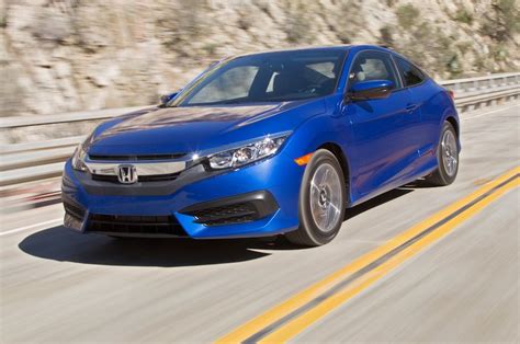 2016 Honda Civic Coupe First Test Review Motor Trend