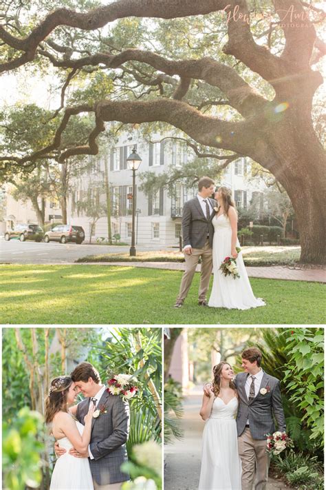Sentimental Savannah Outdoor Wedding Elopement Elope
