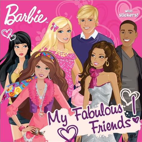 My Fabulous Friends Barbie Series By Mary Man Kong Paperback