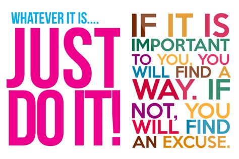 Just Do It Motivational Quotes Quotesgram