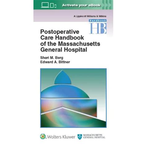 Massachusetts General Hospital Postoperative Care Handbook Lippincott