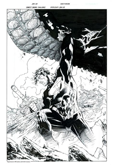 Superman Unchained By Jim Lee And Sean Parsons In Inkwell Awardss
