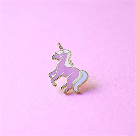 Unicorn Enamel Pin Fantasy Pin Magical Unicorn Unicorn Jewelry