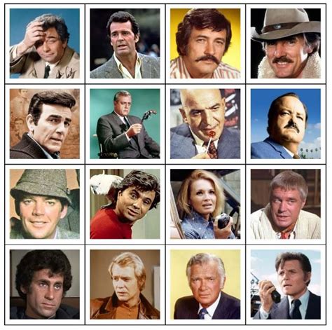 Can You Name The 1970s Tv Detectives From Their Pictures Tv