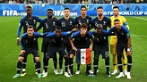 Alineación oficial de Francia contra Croacia en la final del Mundial ...