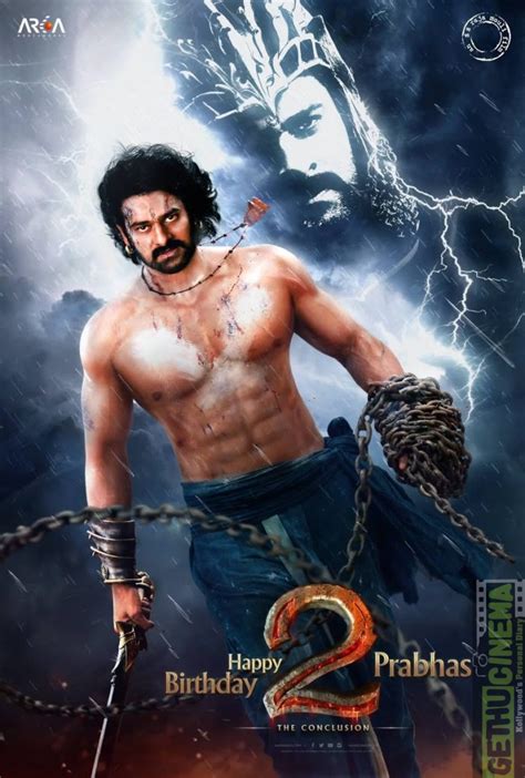 Baahubali 2 Official First Look Hd Poster Gethu Cinema