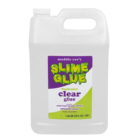 One Gallon Of Clear Glue Slime Happiness Thank You Santa Clear