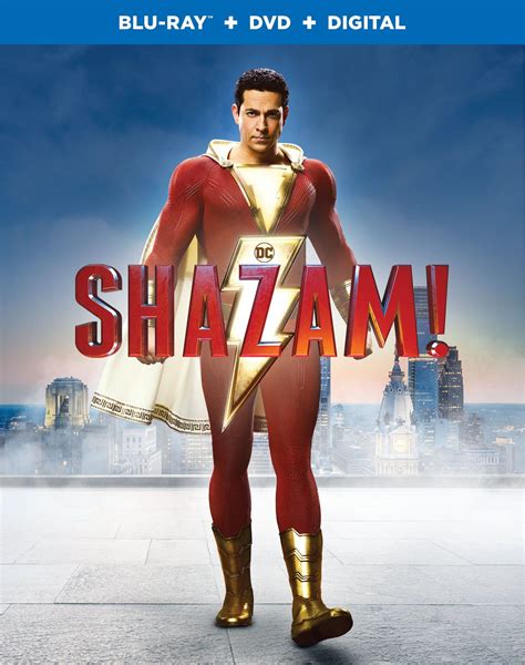 Shazam Blu Ray Dvd Incluye Slipcover Lenticular Fílmico