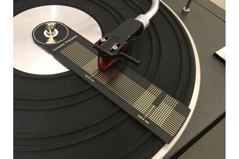Turntable Protractor Cartridge Stylus Alignment From Garretts