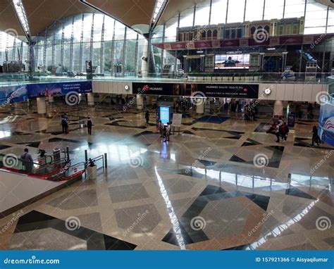 Interior Of Kuala Lumpur International Airport 1 Klia 1 Departure Hall