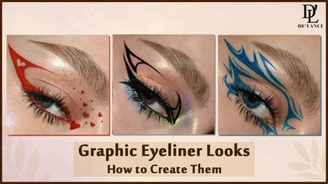 10 Amazing Graphic Eyeliner Looks And How To Create Them Delanci Beauty