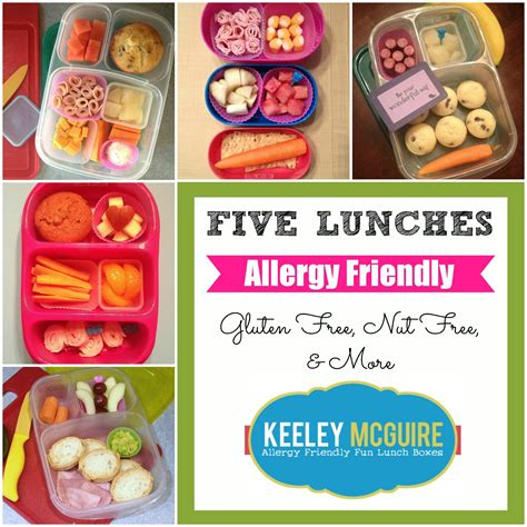 Gluten Free And Allergy Friendly Lunch Made Easy Five School Lunches