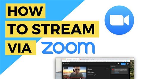 How To Live Stream From Zoom To Youtube Youtube