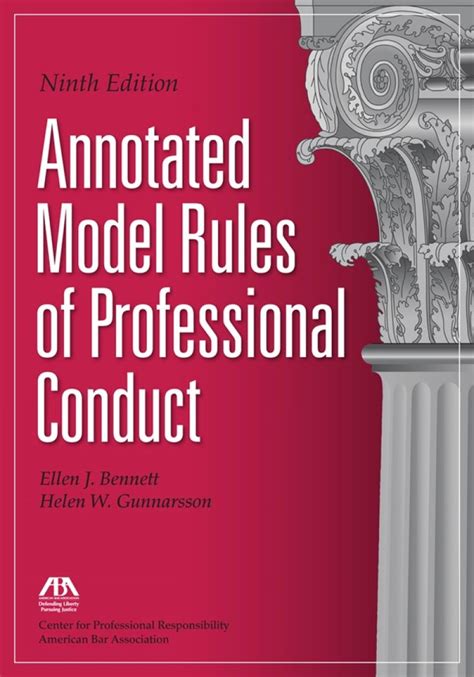 Annotated Model Rules Of Professional Conduct Aba
